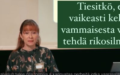 Puhe puoluekokouksessa; Vilin tilanne